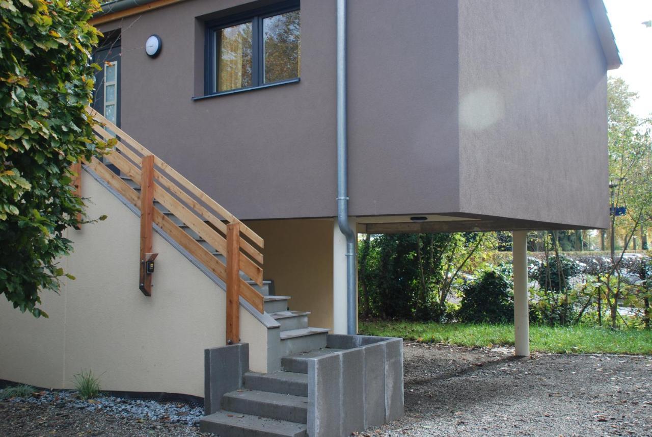 Gite-Appart Com' "Des Cimes Et Jardin" Illkirch-Graffenstaden Eksteriør billede